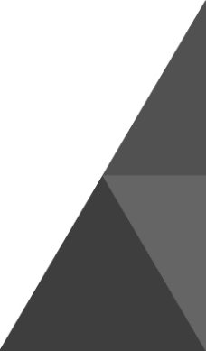 Triangles gris foncés